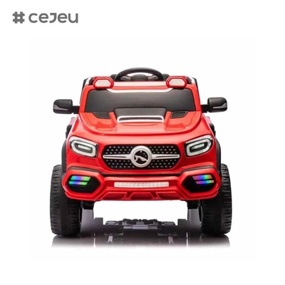 CJ-SYB-G65 Wholesale Unisex 4-Wheel Electric Ride-On Toy Car Wholesale Red White Color Scheme Automatic Music Lights