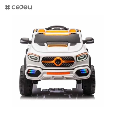 CJ-SYB-G65 Wholesale Unisex 4-Wheel Electric Ride-On Toy Car Wholesale Red White Color Scheme Automatic Music Lights