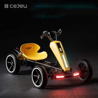 CJ-HS-F1Factory Wholesale New Style 4 Wheel Children Electric Racing Go Karting Cars Kids Electric Battery Big Powered Going Karts  for 8+ Years Old