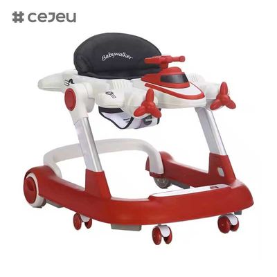 CJ-MLT-611Latest Design Cheap Baby Walker Learning Walking/ Baby Walker with Music and Toys/Round Model Folding Baby Walker