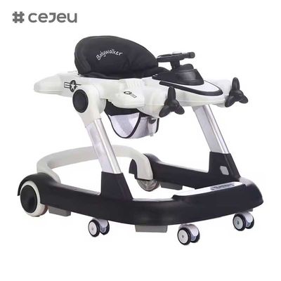CJ-MLT-611Latest Design Cheap Baby Walker Learning Walking/ Baby Walker with Music and Toys/Round Model Folding Baby Walker
