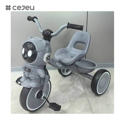CJ-BDW-607  2025 Hot Sale Custom Toddler Tricycle Kids 3 Wheel Music Ride Car Toys 2-4 Years Wholesale Kids Trikes Children