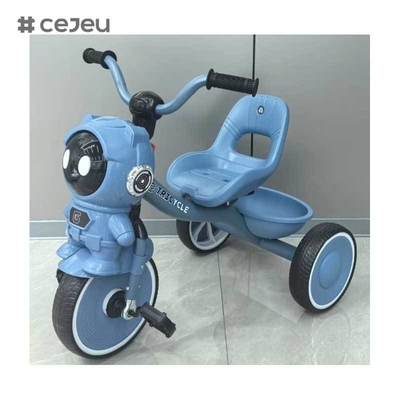 CJ-BDW-607  2025 Hot Sale Custom Toddler Tricycle Kids 3 Wheel Music Ride Car Toys 2-4 Years Wholesale Kids Trikes Children