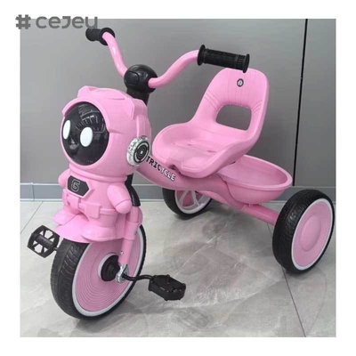 CJ-BDW-607  2025 Hot Sale Custom Toddler Tricycle Kids 3 Wheel Music Ride Car Toys 2-4 Years Wholesale Kids Trikes Children