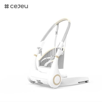CJ-LL-MY-08 4 in 1 Multi-functional Baby Electric Swing Chair Height Adjustment Baby High ChairNew Design Luxury Multifunctional 4 in 1 Foldable Baby Feeding Chair High Chair Baby Feeding Rattan Kids
