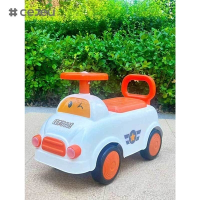 CJ-SL-608 Wholesale Factory Electric 4-Wheel Roller Scooter Plastic Toy Cars for Kids to Drive Baby Swing Car Ride on Toys