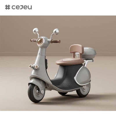CJ-YL-AKM-985 New Model 2025 Unisex Kids 3-Wheel Electric Motorcycle Ride-on Toy Battery Operated Small Wheels for 3 to 8 Years