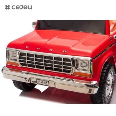 CJ-S323 F150 2025 Newest 24V Ford F150 Ride on Car Real Two-Seater Licensed Plastic Material for Kids 2 to 4 Years Old