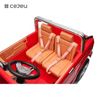 CJ-S323 F150 2025 Newest 24V Ford F150 Ride on Car Real Two-Seater Licensed Plastic Material for Kids 2 to 4 Years Old