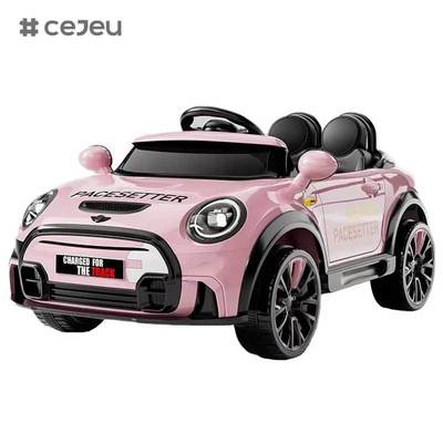CJ-KR-TK-1166 High Quality Children 2 Seat 12v Electric Cars Kids Ride on Car with Led Light for 4-8 Years Old Girls
