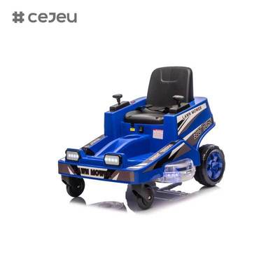 CJ-CH-9970 LED Light 12V Electric Kids Ride on Bumper Car 360 Degree Spin Electric Bumper Car for Kids 2-12 Years Old