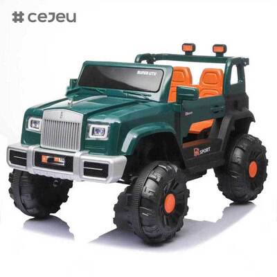 CJ-YME-6169 Children's Electric 4-Wheel Drive Ride-On Car-Battery-Powered Plastic Unisex for 2-4 & 5-7 Years