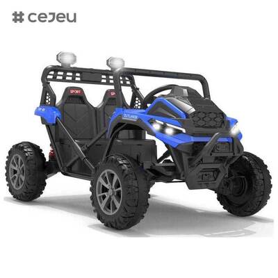 CJ-XH-JC610 4x4 Battery Powered Kids Electric UTV Ride on Car Buggy for Children with Parental Remote