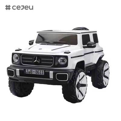 CJ-JB-8611 Super 2 Seater Kids Ride-on Cars Unisex 12v Electric Ride on Car Rechargeable Mercedes Kids Car