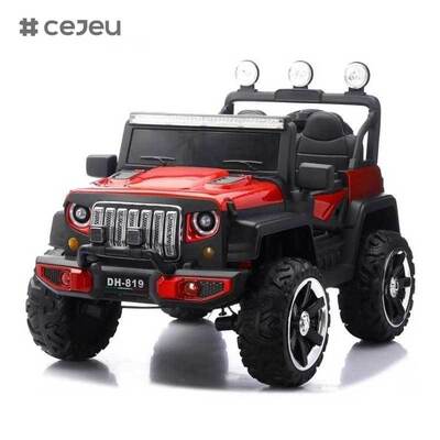 CJ-CHBB-DH-819 High Quality ABS Kids Ride-on Electric Car Battery Operated Four-Wheel Drive Off-Road Car Ages 5-7 USB Reorder Rate 66%
