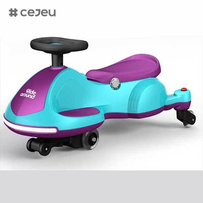 CJ-JDY-GTS5566Kids Ride-On RC Electric Car 2-4 Years Old Battery-Powered 12V MP3 Plastic Lightweight Multiple Play Modes