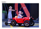 Red 2 Steering Wheel Kids Sit On Train With Rear Mop 10.7 Kg