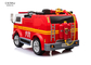 2 SeatS 3km/Hr Kids Ride On Toy Car 37 Months Ride On Fire Truck 12v Lights