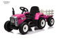 12v500ma Plastic Ride On Tractor With Hopper 8km/Hr Large Ride On Tractor