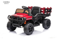 ASTM F963 Jeep Head Sit And Ride Tractor 120*67*65cm 2.5km/h 4 Wheels