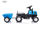 37 Months MP3 Blue Ride On Tractor 4KM/HR T7 6V EU Standard