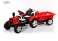 162*56*48CM Red 6 Wheel Tractor With Removable Hopper With Bluetooth