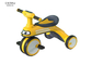 3 In 1 Kids Tricycle For 2 Year Olds Lightweight Yellow