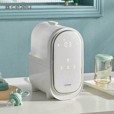 CJ-YY-ODI-NNQ19/19B KINTEX V-Coool Portable Custom Logo Food Milk Warmer Double Baby Bottle Warmer With Sterilizer